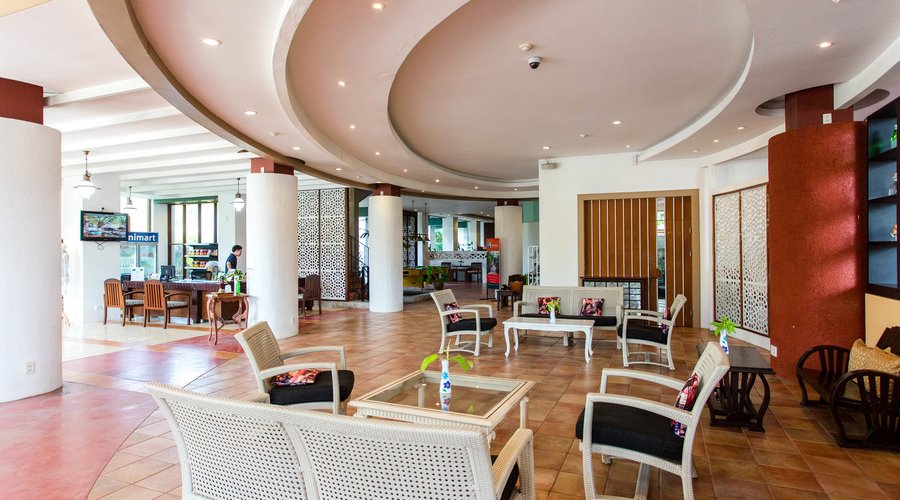 Lobby at the AliSea Boutique Hotel
