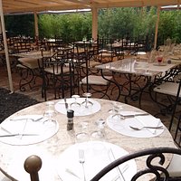 Looking towards the covered patio