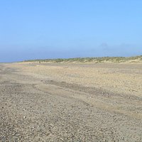 Denes Beach backed by dunes