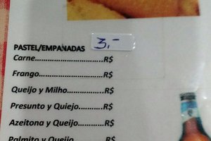 Cardápio