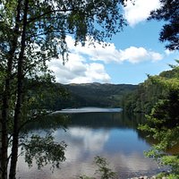 Loch Faskally: from the eastern shore. July 2014