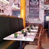 Cozy seating, nice ambiance