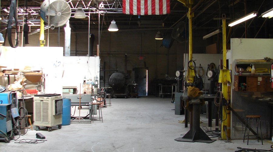 Inside the foundry