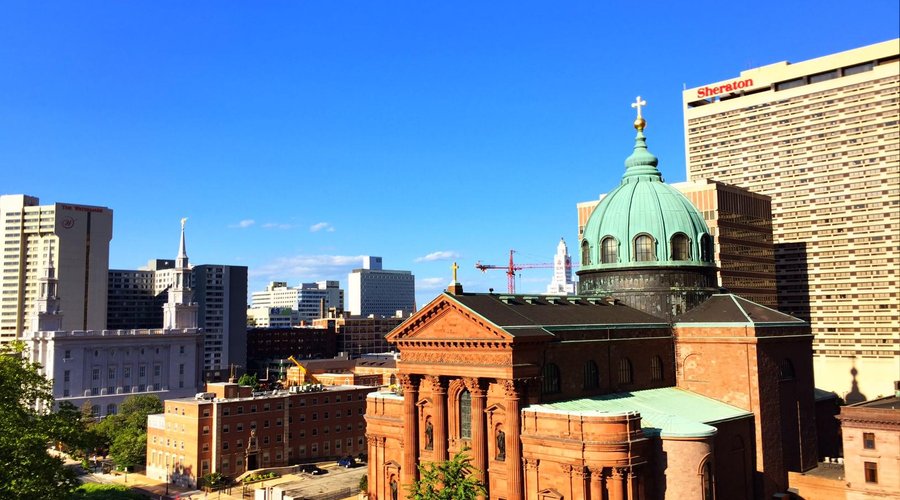 View from Rooftop bar