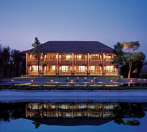 Kirimaya Golf Resort Spa in Mu Si, image may contain: Villa, Waterfront, Hotel, Resort