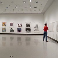 The beautiful gallery space