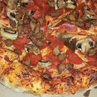 Pizza after 10 min from oven