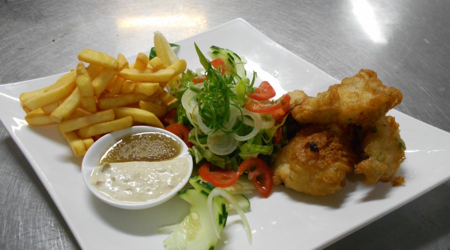 Battered Fish & chips