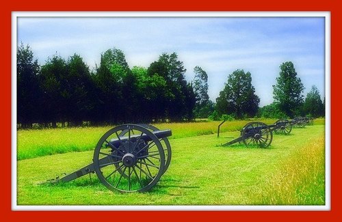 Postcard Stone Bridge Manassas National Battlefield Park Virginia VA Civil War 