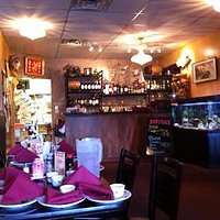 Near the bar