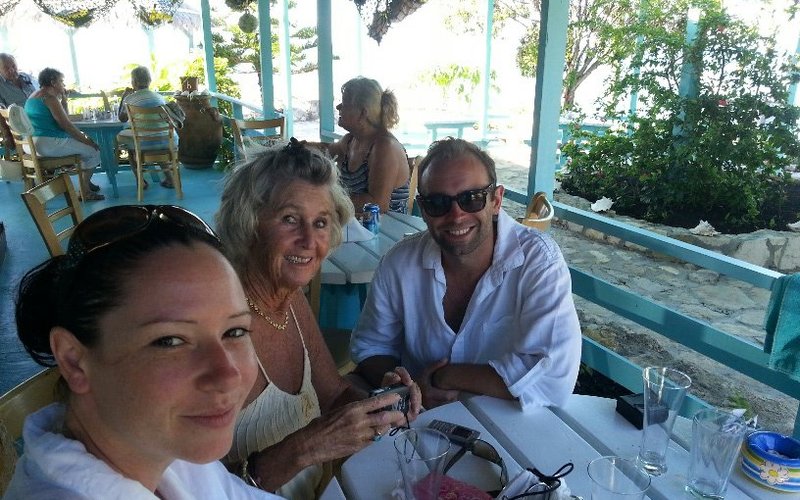 Taken by H, here's Pip, Julie and Alex - thank you Rosie