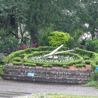 Vista del Reloj en el Parque 9 de Julio