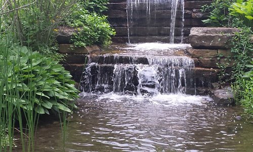 Waterfall features