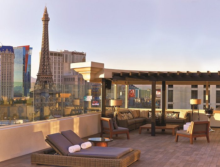 The Paris Hotel - day view from my 19th floor room - Picture of Paris Las  Vegas, Paradise - Tripadvisor