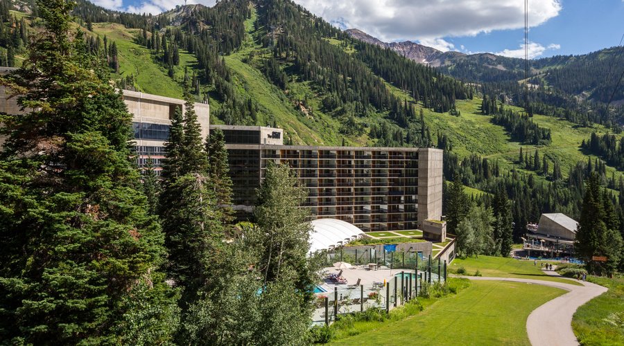 The Cliff Lodge in Summer.