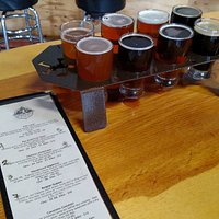 Flight and beer list