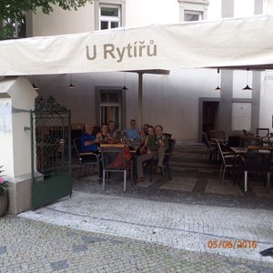 Restaurant "U Rytiru", Melnik, Czech Republic.