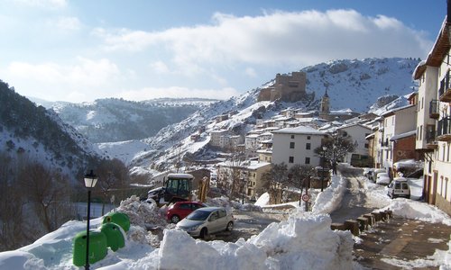 alcala con nieve