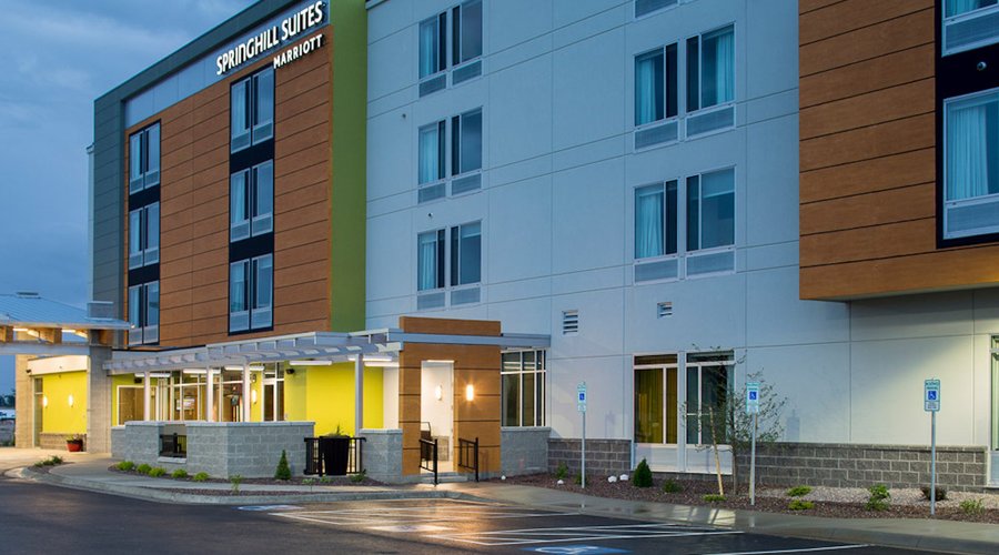 Escape routine at the SpringHill Suites in Kalispell, Montana