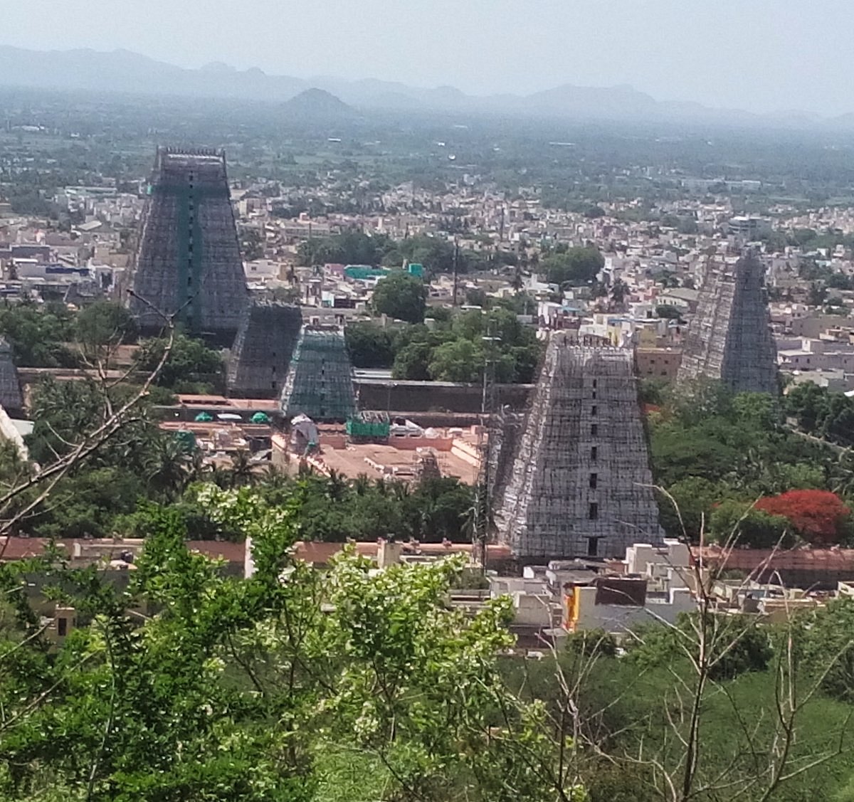 Annamalaiyar Temple View Point, Thiruvannamalai