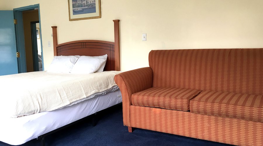King Bed and Pull Out Sofa