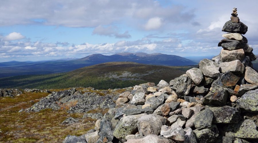 The peak of Keimiötunturi Fell