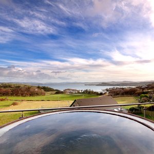 Shandon Hotel and Spa in Portnablagh, image may contain: Swimming, Water, Swimwear, Pool