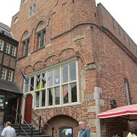 de moriaan vanaf de markt