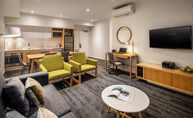 Capacious living room