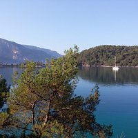 Bir sabah vakti Ölüdeniz Milli Parkı
