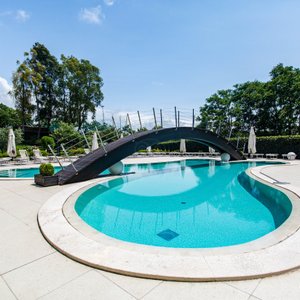 The Pool at the Excel Hotel Roma Montemario