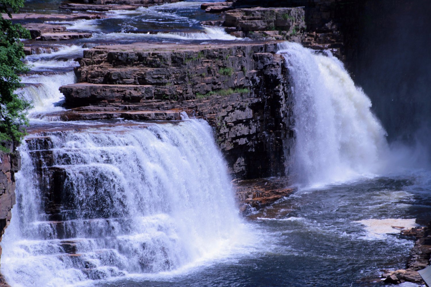 AUSABLE CHASM Keeseville Ce Qu Il Faut Savoir Pour Votre Visite   Watrerfall Steps 