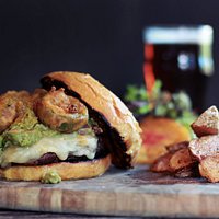 Holy Mole Burger! Courtesy of Kimberly Anderson Photography, Evergreen, CO