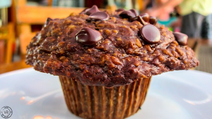 Awesome chocolate chip muffin