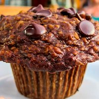 Awesome chocolate chip muffin