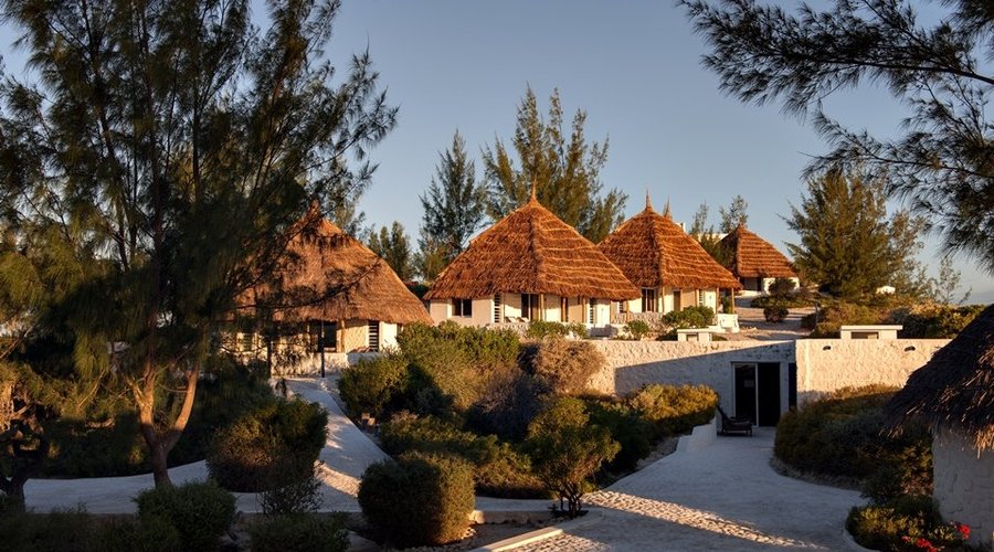 Bungalows depuis la plage