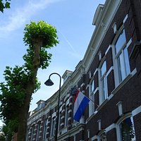 straatsbeeld buurt verzetsmuseum Gouda