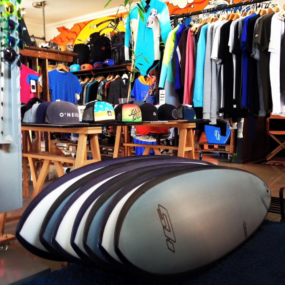 Surfing store equipment store