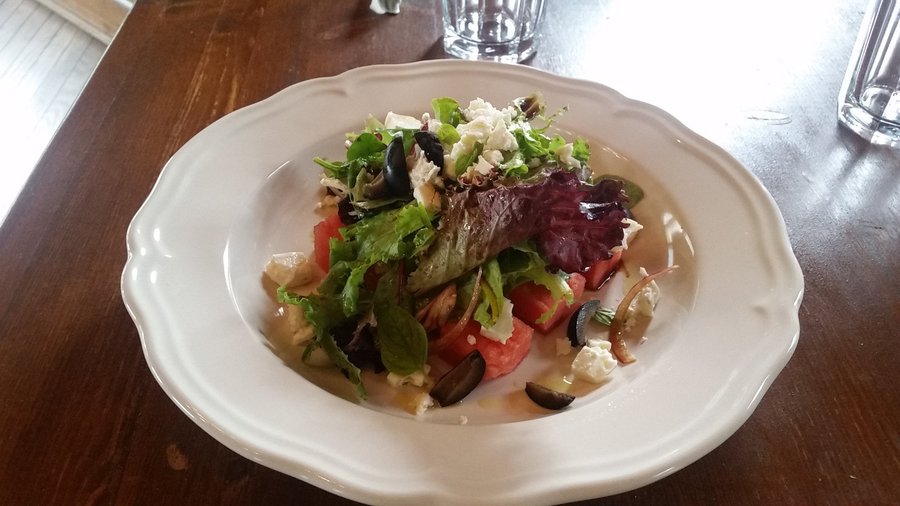 Watermelon an Feta Cheese salad