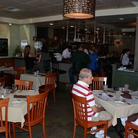 front area of restaurant