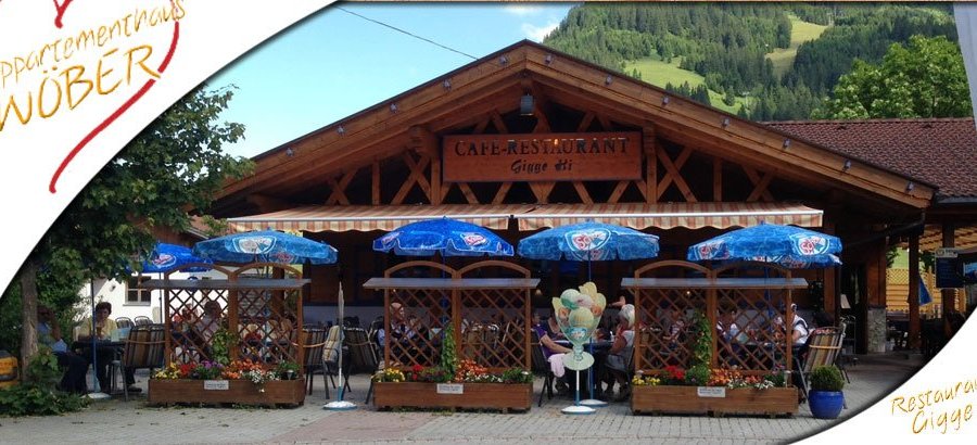 Unser Lokal mit Terrasse.