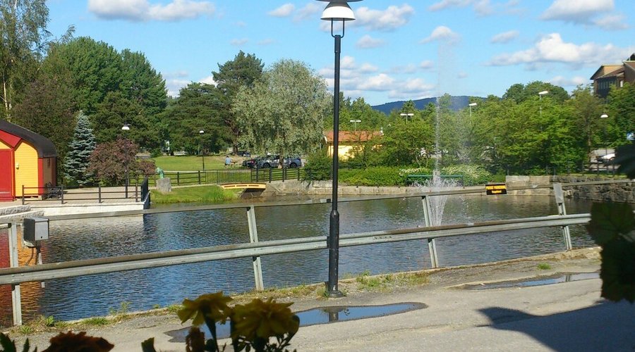 View facing the canal