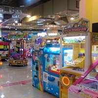 Kid's playground in the basement of HiMall Banciao, New Taipei City
