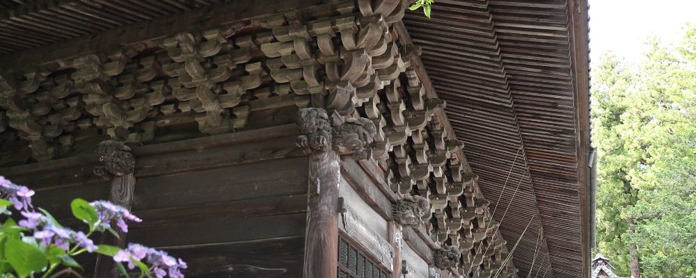 妙法寺の山門