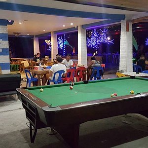 Lounge and Pool Table