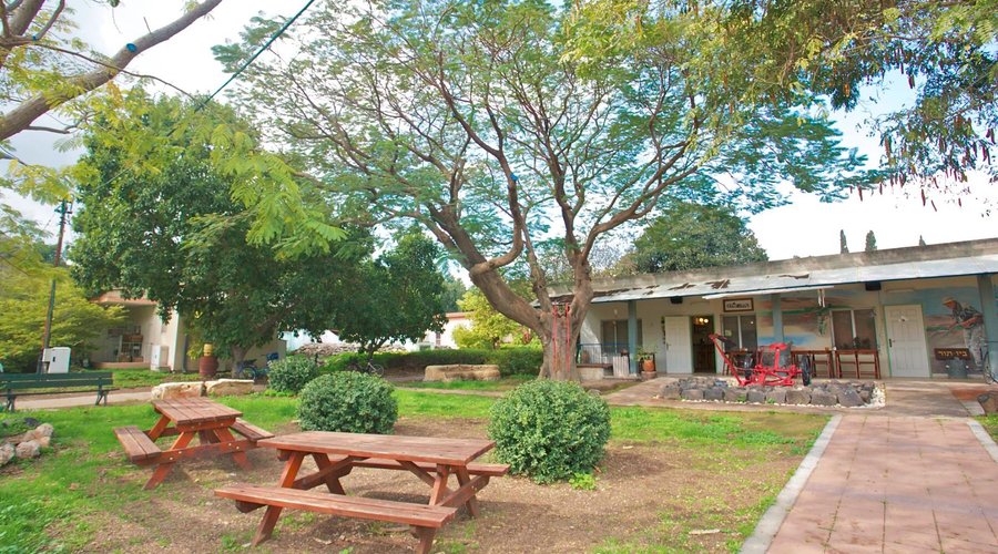 Our coffee shop - Cafe B'Sadeh and visitor's shop