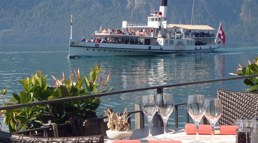 Sitzplatz am See