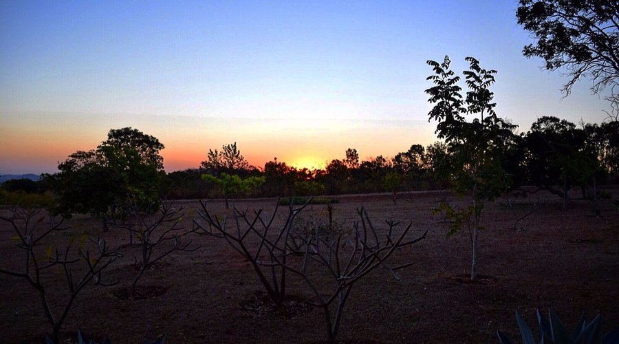 Por do sol