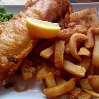 Haddock and chips