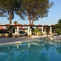 Vista dalla piscina